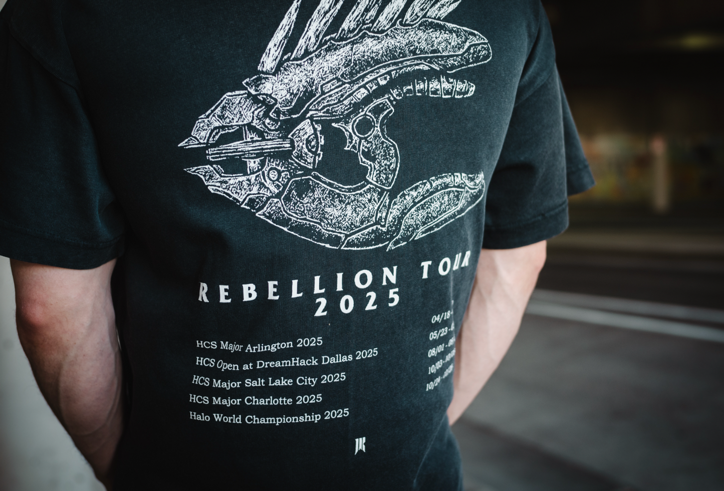 SR x Halo Oversized Tour T Shirt