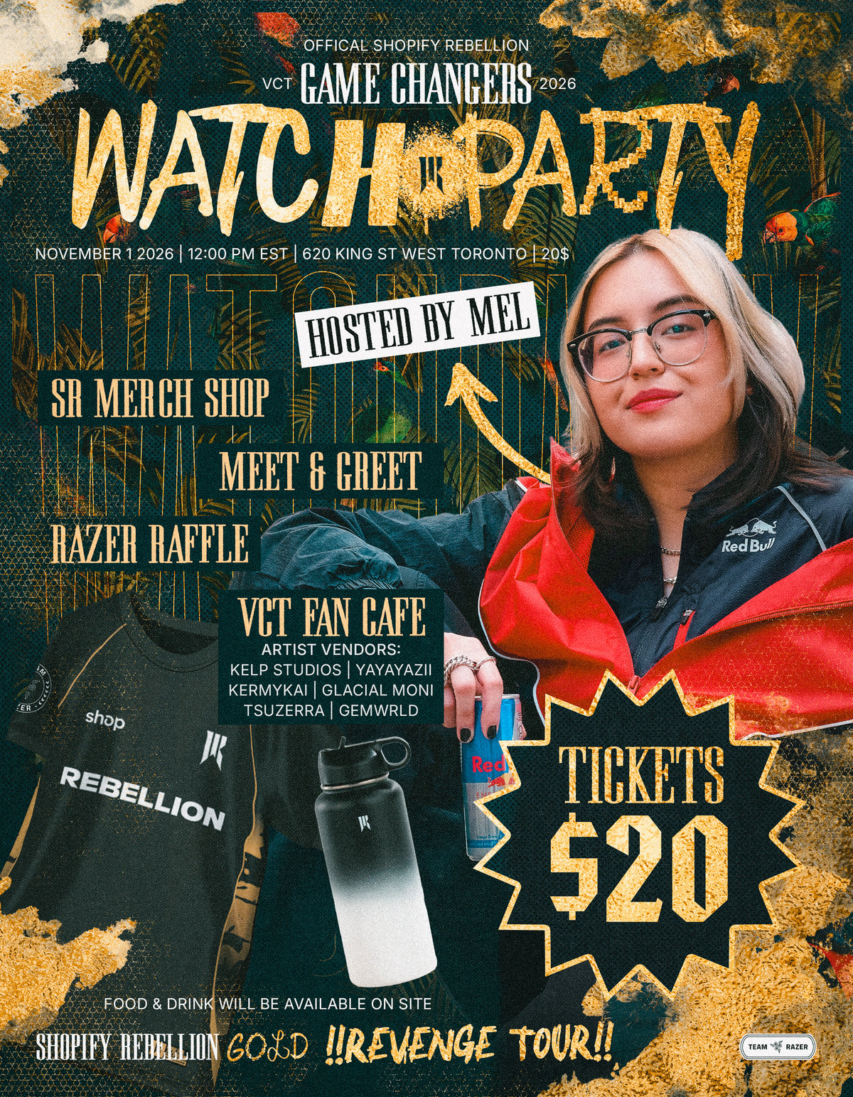 VALORANT Game Changers Championship 2026 - Watch Party Ticket