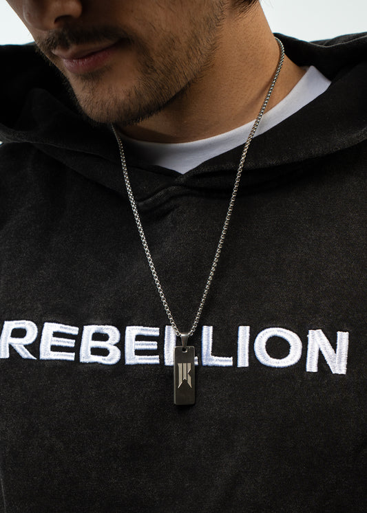 Engraved Rebel Necklace