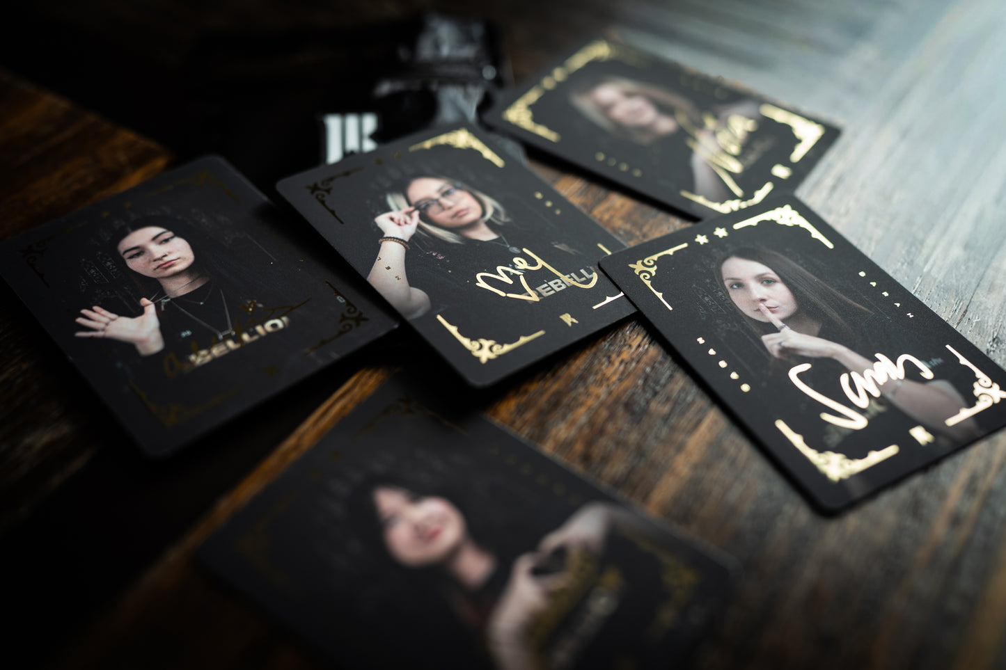Shopify Rebellion Gold Trading Cards